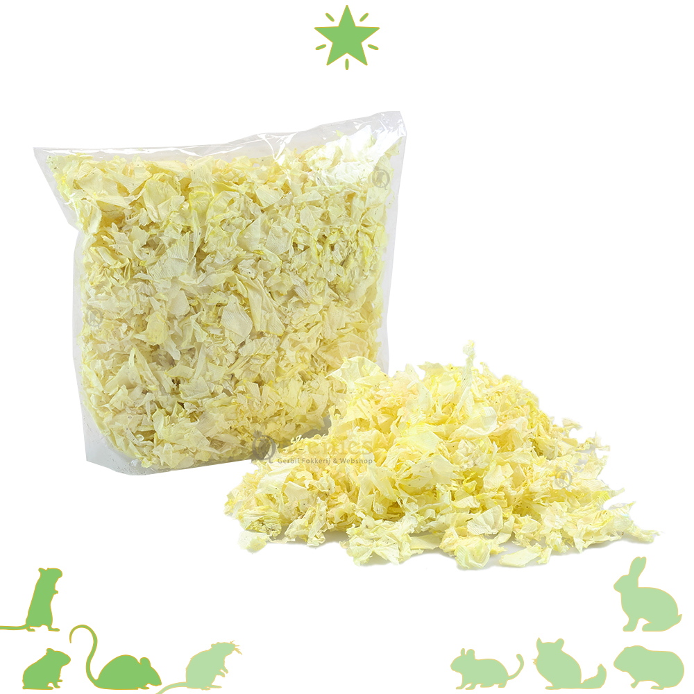 Gekleurde theezakjes 5 liter – nestmateriaal voor knaagdieren